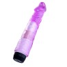 Vibromasseur 20 cm Jelly violet avec Picots 