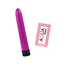 Vibromasseur Classique Violet  1 dosette de lubrifiant — Pocket Pleasure