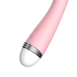 Vibromasseur rose vintage 10 vitesse USB 