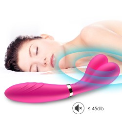 Vibromasseur Wand  rose en forme de Y avec 3 moteurs 