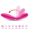 Vibromasseur Wand  rose en forme de Y avec 3 moteurs 