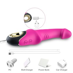 Vibromasseur rose G-spot Joy Blade vibrations puissantes 