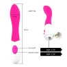 Vibromasseur rose incurvé point G 
