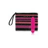 Mini vibromasseur de voyage  pour stimulation clitoridienne 