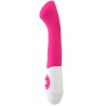 Vibromasseur rose tête plate spécial point G 