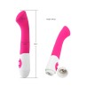 Vibromasseur rose tête plate spécial point G 