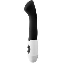 Vibromasseur noir tête plate spécial point G 