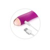 Vibromasseur rose lisse 7 vitesses USB 