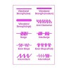 Vibromasseur violet 10 programmes USB 