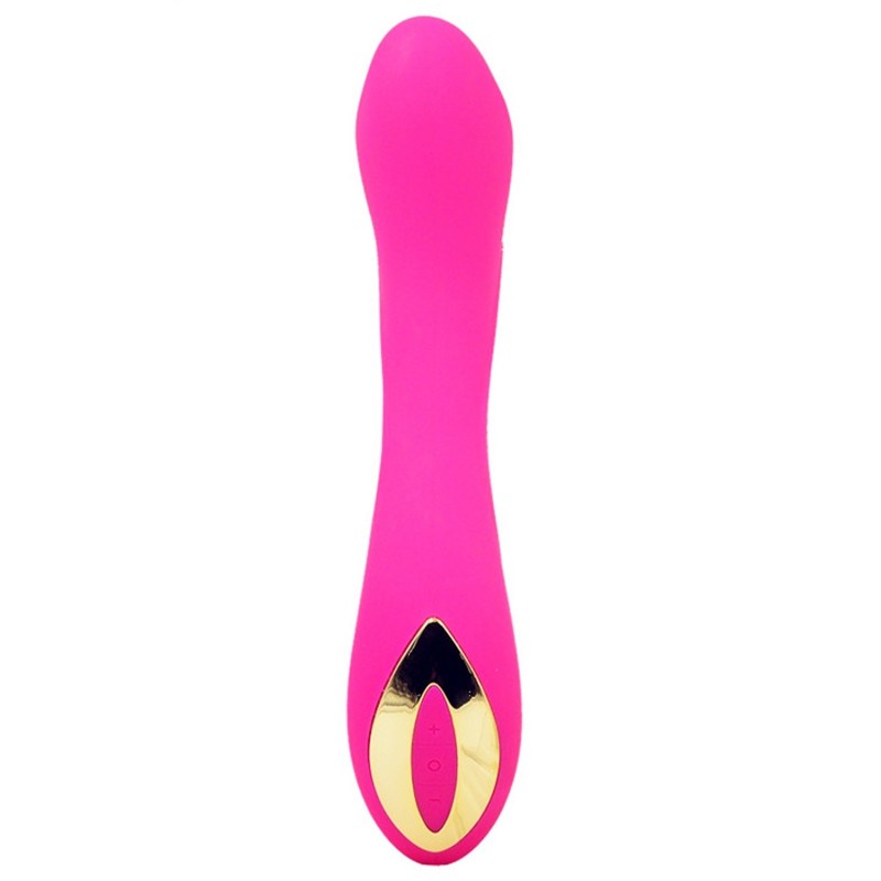 Vibromasseur rose 10 programmes USB 