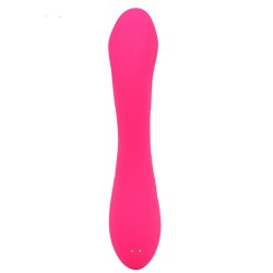 Vibromasseur rose 10 programmes USB 