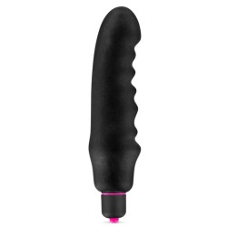 Vibromasseur masseur noir 7 vitesses waterproof 