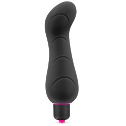 Vibromasseur noir 7 vitesses courbé point G waterproof 