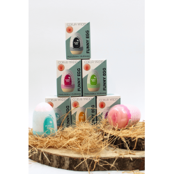 Gaine Masturbatrice Réutilisable FUNNY EGG – Design Réaliste Anus