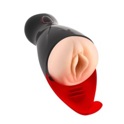 Masturbateur luxe 3D sensitive avec stimulateur de périnée 