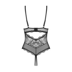 Perisia body ouvert - Noir