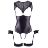Body ouvert avec menottes – Cottelli