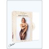 Bodystocking résille noire avec fine bretelles - Le Numéro 6 - Collection Bodystocking 