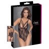 Body string en fine dentelle noire 