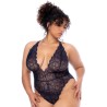 Body grande taille bleu nuit 