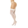 Bas sexy blanc transparent 