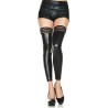 Jambières Wetlook et jarretière fantaisie 