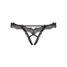 Bravelle String ouvert - Noir