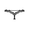 Bravelle String ouvert - Noir