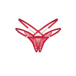 Matildea string ouvert Rouge