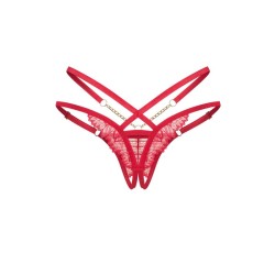 Matildea string ouvert Rouge