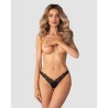 Arrowel string ouvert - Noir