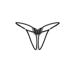 Isseme string ouvert noir