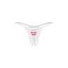 Weddya Bride string ouvert blanc