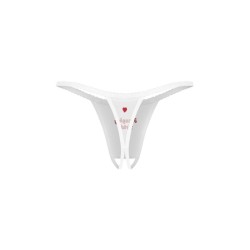 Weddya Bride string ouvert blanc