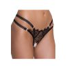 String ouvert en dentelle avec strass - Cottelli
