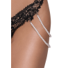 String dentelle  perles amovibles - Cottelli