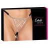 String bijou ouvert noir glamour - Cottelli