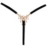 String bijou ouvert noir - Cottelli