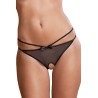 Panty ouvert noire Femme Fatale 