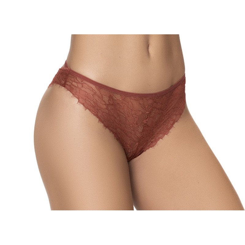 String dentelle terracotta 