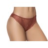 String dentelle terracotta 