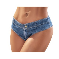 Micro short imitation jean 