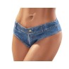 Micro short imitation jean 