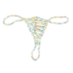 String femme bonbons comestible