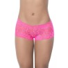 Boyshort dentelle Hot pink 