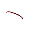 String rouge avec bijou perle  strass dorés