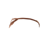 String taupe en dentelle avec bijou cœur doré