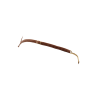 String en dentelle taupe ouvert avec chaînes dorées