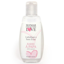 Lubrifiant à base d'eau 100% naturel Barbe à Papa 90 ml 