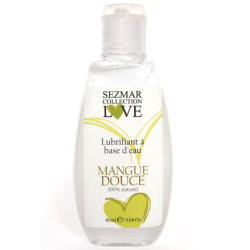 Lubrifiant à base d'eau 100% naturel Mangue Douce 90 ml 